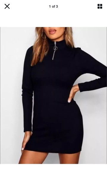 boohoo winter dresses
